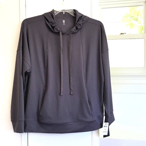 IDEOLOGY Hoodie Pullover Activewear Gray NWT Women’s Plus Size 2X - Picture 1 of 16